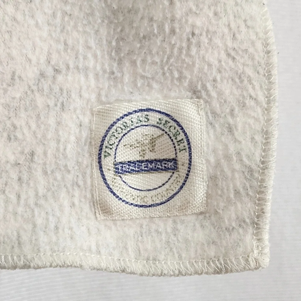 Vintage 90s Victoria's Secret Country Fleece Button Up Shacket‎ Medium Oatmeal